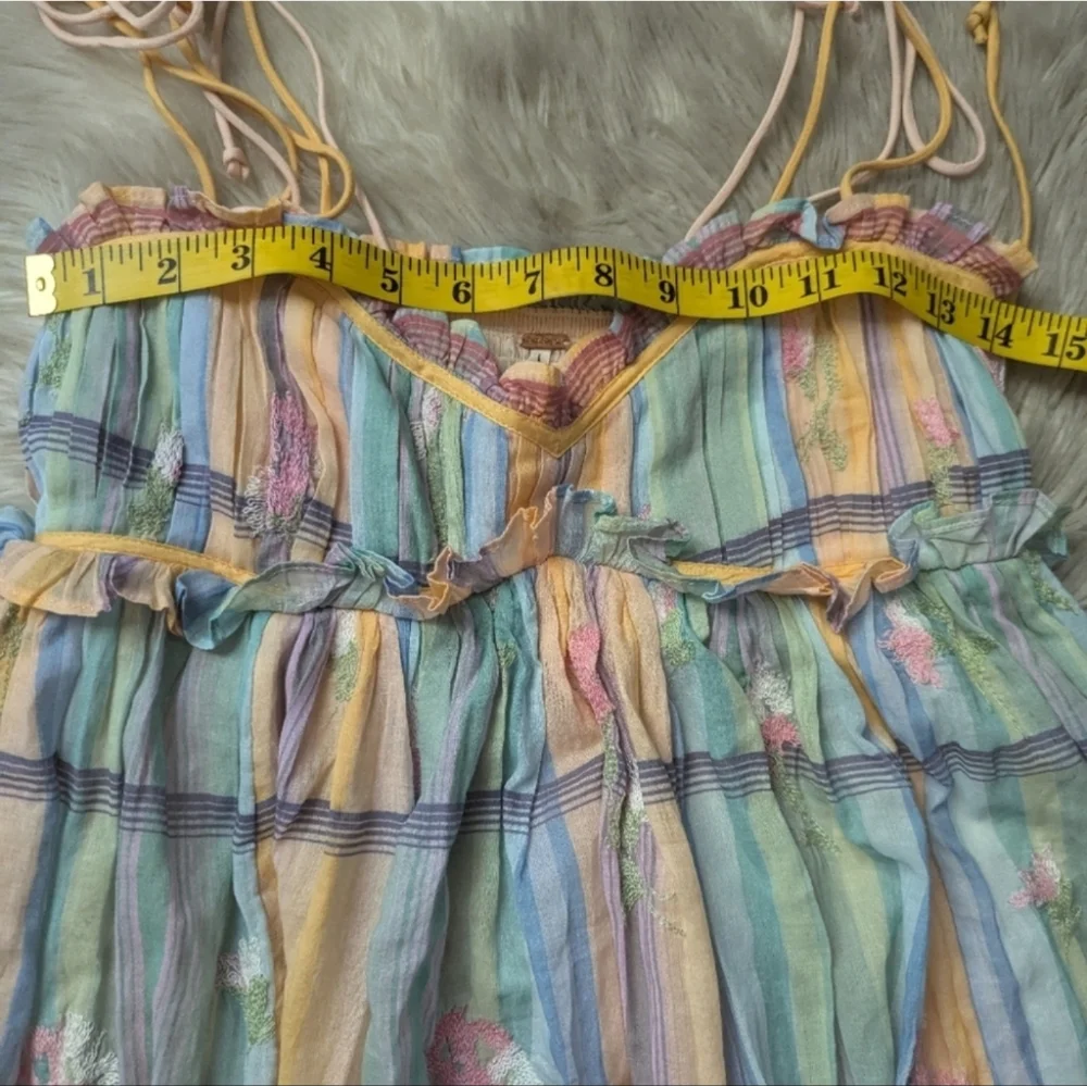 NWT RARE Free People Willow Maxi Dress in Multi ASO Bravo - Picture 12 of 14